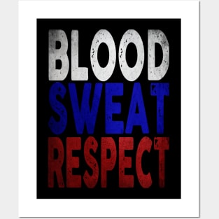 Blood, Sweat, Respect - Russia Posters and Art